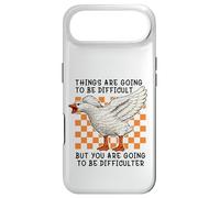 Custodia per iPhone Air Things are Going to be Difficult Funny Silly Goose Meme Pun