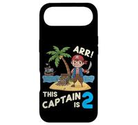 Custodia per iPhone Air This Captain Is 2 Arr Pirate 2° compleanno per ragazzi e bambini