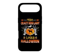 Custodia per iPhone Air This Crazy Dog Lady American Foxhound Loves Halloween