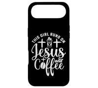 Custodia per iPhone Air This Girl Runs On Jesus And Coffee