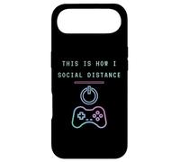 Custodia per iPhone Air This Is How I Social Distance Funny Console Gamer Controller