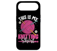 Custodia per iPhone Air This Is My Knitting Shirt Yarn Fun