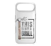 Custodia per iPhone Air This Is Not A Drill Funny Hammer Construction Citazione