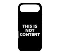 Custodia per iPhone Air This Is Not Content