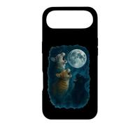 Custodia per iPhone Air Three Cats Howling At The Moon 3 Cat Moon