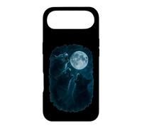 Custodia per iPhone Air Three Cats Howling At The Moon 3 Cat Moon
