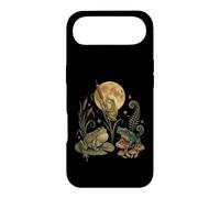 Custodia per iPhone Air Three Frogs Moon Vintage Amphibian Cottagecore Art