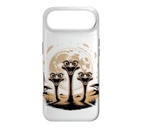 Custodia per iPhone Air Three Ostrich Moon Big Bird Parody Safari