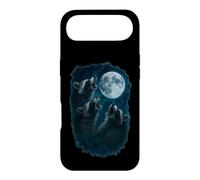 Custodia per iPhone Air Three Raccoons Howling At The Moon 3 Raccoon Moon