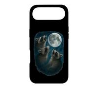 Custodia per iPhone Air Three Raccoons Howling At The Moon 3 Raccoon Moon