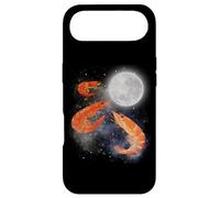 Custodia per iPhone Air Three Shrimp Moon Howling at the Moon Funny Prawn Meme
