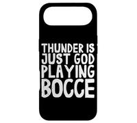 Custodia per iPhone Air Thunder Is Just God Playing Bocce Ball Jack Bocci Game Bocce