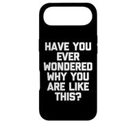 Custodia per iPhone Air Ti sei mai chiesto perché sei così? - Detto divertente