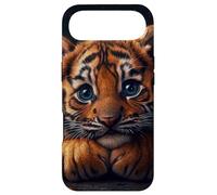 Custodia per iPhone Air Tiger Cub Case Baby BigCat Cute Blue Eyes Wildlife Adorable
