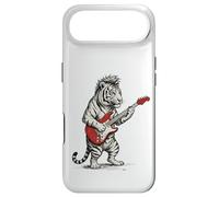 Custodia per iPhone Air Tiger suona la chitarra Rock & Roll Tigers Rocker Music