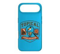 Custodia per iPhone Air Timbri topici collezionista vintage Philately Crest
