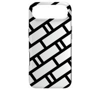 Custodia per iPhone Air Timeless Bicolor Rectangle White and Black Metro Tiles