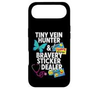 Custodia per iPhone Air Tiny Vein Hunter Bravery Sticker Dealer Pediatric Nurse