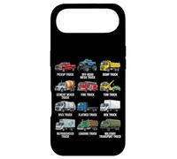 Custodia per iPhone Air Tipi di camion educativi camion grafico ragazzi ragazze bambini