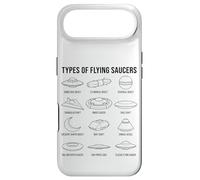 Custodia per iPhone Air Tipi di dischi volanti UFO Alien Space Science Lovers