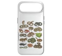 Custodia per iPhone Air Tipi di Serpenti Educativo Erpetologo Ragazzi Ragazze Bambini