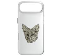 Custodia per iPhone Air Tipografica Fox Grandi Orecchie Africa del Nord Animali Fatti Arte