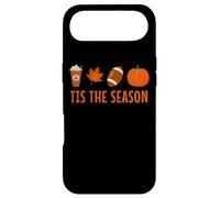 Custodia per iPhone Air Tis The Season Pumpkin Spice Latte Calcio Foglia Autunno Autunno