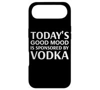 Custodia per iPhone Air Today's Good Mood is Sponsored By Vodka May Contain Vodka