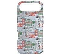 Custodia per iPhone Air Toile di Londra sul Big Ben Taxi Guard Tower Bridge blu chiaro