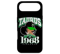 Custodia per iPhone Air Toro 1968 Tratti zodiacali della regina Afro Diva Compleanno