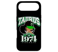 Custodia per iPhone Air Toro 1974 Tratti zodiacali della regina Afro Diva Compleanno