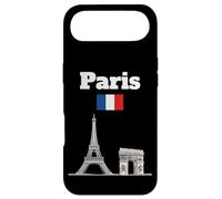 Custodia per iPhone Air Torre Eiffel souvenir Parigi Arc De Triomphe bandiera Francia