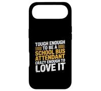 Custodia per iPhone Air Tough School Bus Attendant Crazy Enough to Love It -