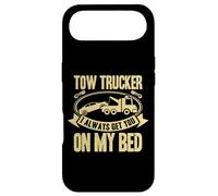 Custodia per iPhone Air Tow Truck Driver Wrecker I always get you on my bed