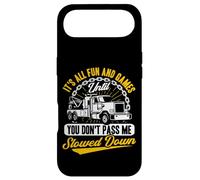 Custodia per iPhone Air Tow Truck Driver Wrecker Its all fun until you don't pass me