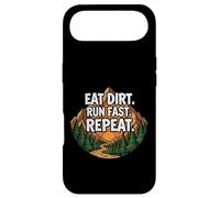 Custodia per iPhone Air Trail Running Mountain Runner Eat Dirt Run Fast Repeat