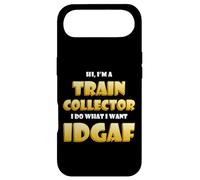 Custodia per iPhone Air Train Collector IDGAF Costume Vintage Model Train Collection