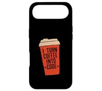 Custodia per iPhone Air TRASFORMO IL CAFFÈ IN CODICE Caffeine Web Developers Coding Meme