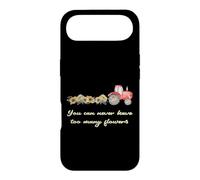 Custodia per iPhone Air Trattore da donna You Can Never Have Too Many Flowers Lover