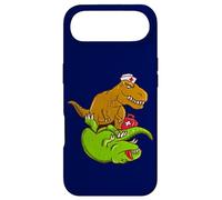 Custodia per iPhone Air Trex medico che esegue la CPR EMT Nurse Doctor Dinosaur