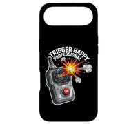 Custodia per iPhone Air Trigger Happy Professional Funny Remote Fire Button