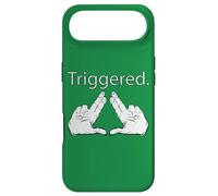 Custodia per iPhone Air Triggered Fingers Meme, divertente spettacolo di danza con le luci delle dita