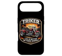 Custodia per iPhone Air Triker Life Is Better On Tre Ruote Motociclista Proprietario