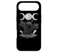 Custodia per iPhone Air Triple Moon Witch Cat Wicca Wiccan Pagan Symbol Halloween