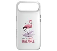 Custodia per iPhone Air Trova il giusto equilibrio Flamingo Yoga Mindfulness