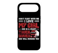 Custodia per iPhone Air Trucker I Lover My Girl She Is A Crazy Funny Truck Driver