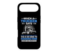 Custodia per iPhone Air Trucking When A Trucker Says Funny Truck Driver