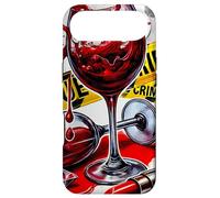 Custodia per iPhone Air True Crime Women Murder Show Wine Crime Scene Tape Serial