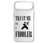 Custodia per iPhone Air Trust Me I Am A Fiddler, design nero