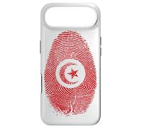 Custodia per iPhone Air Tunisia Flag Fingerprint It is in my DNA Regalo per i tunisini
